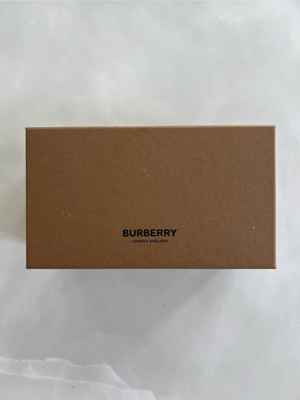 Burberry London England Empty Gift Box Luxury Packaging Brown Authentic